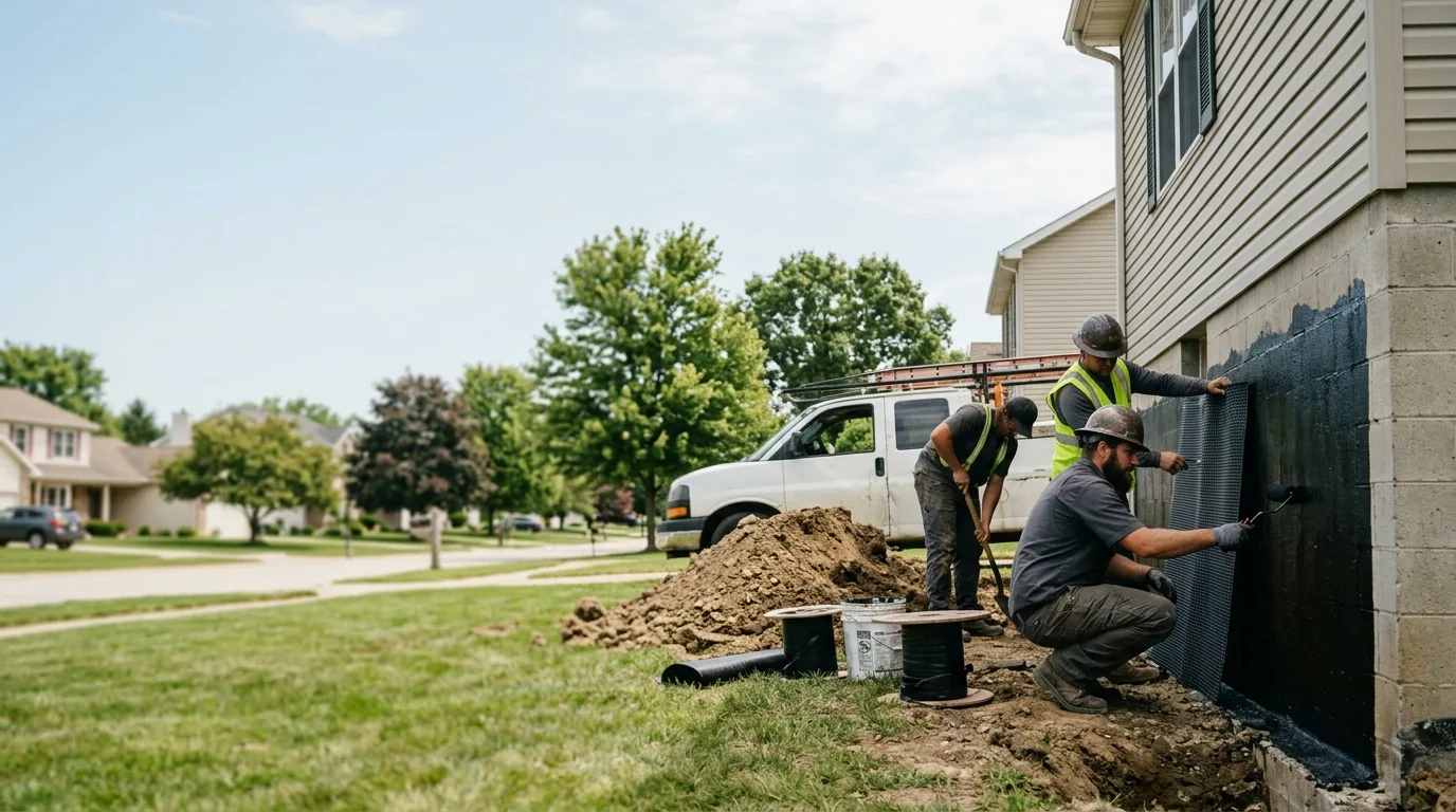 Basement Waterproofing in Elizabeth, IN near me
